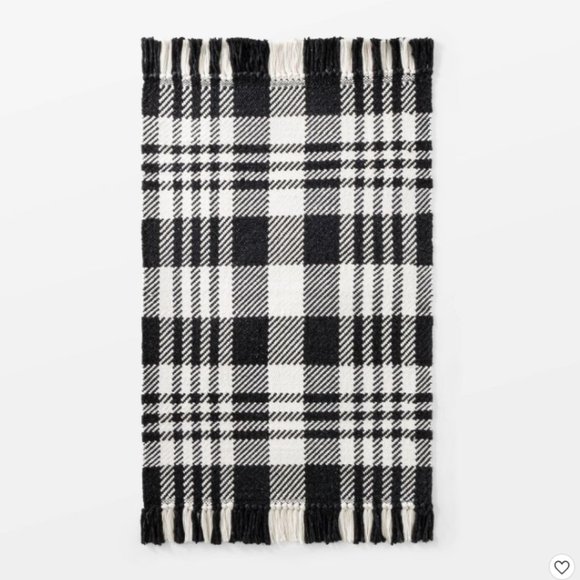 Threshold Studio McGee 2'1"x3'2" Indoor Outdoor Scatter Plaid Rug New With Tag - Picture 1 of 7